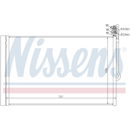 Nissen Nissens Condenser, 940157 940157